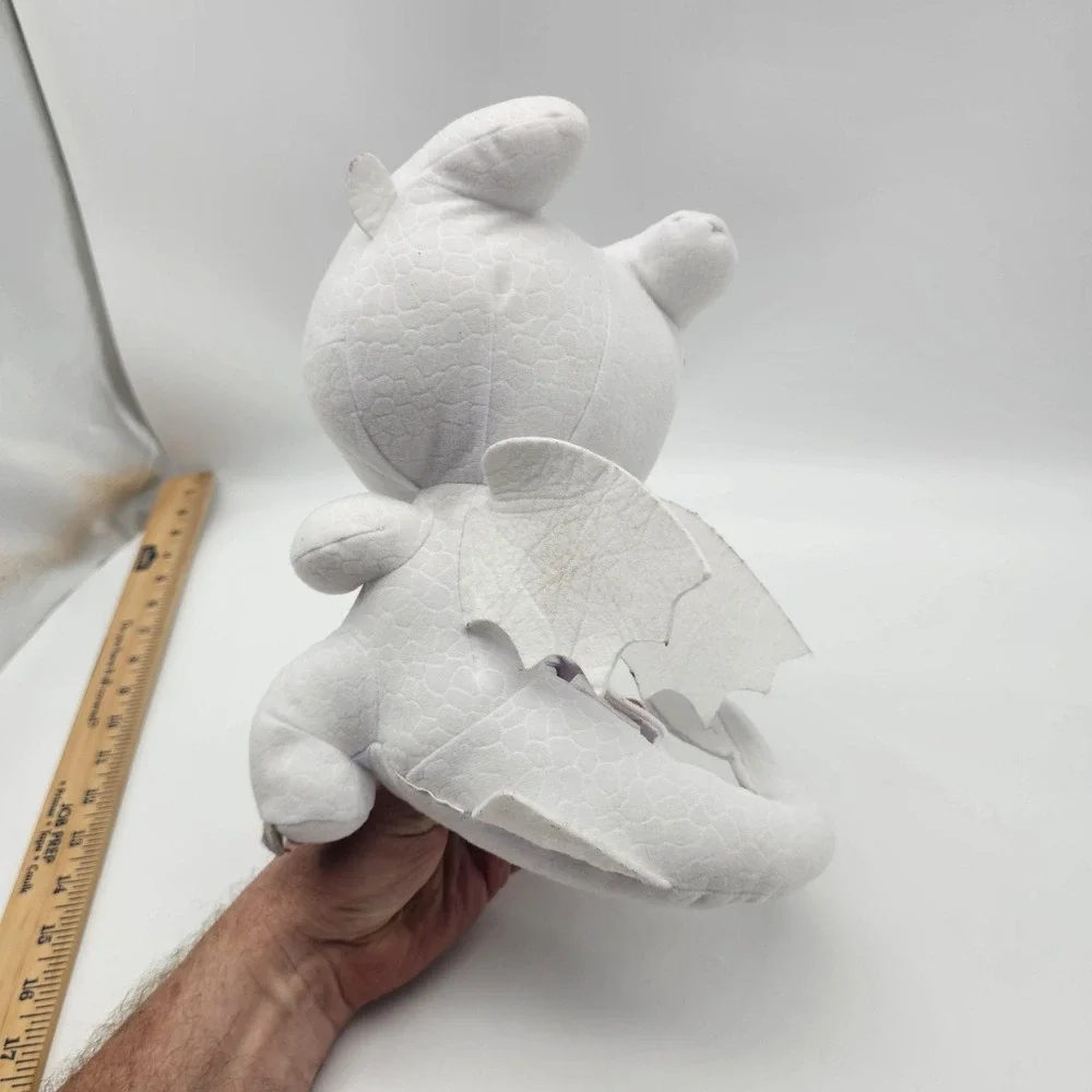 Squeeze‎ Growl Lightfury Dragon Plush Stuffed Animal Dreamworks Talking WORKS